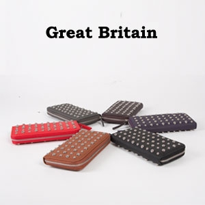 Goeiemode (v) - Trendy Portemonnee Met Studs Goeiemode (v) - Trendy Portemonnee Met Studs
