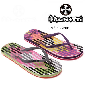 Goeiemode (v) - Vrolijke Slippers Brunotti