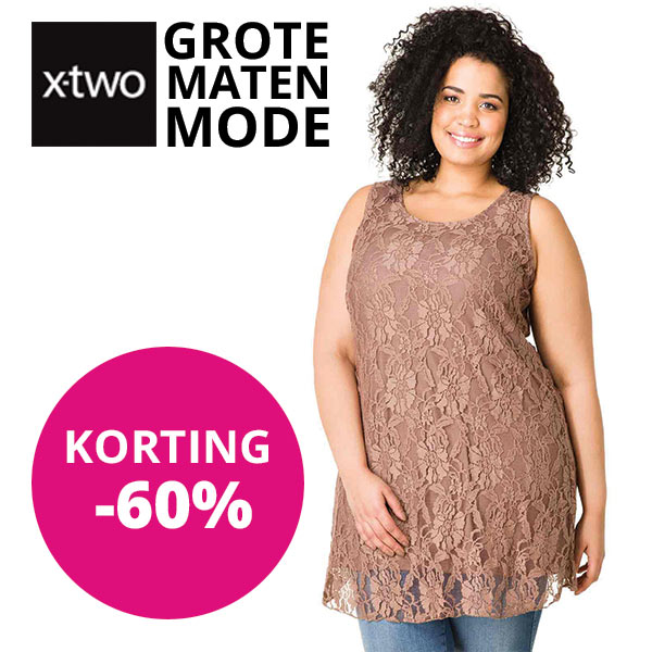 Goeiemode (v) - X-Two Grote Maten Mode Goeiemode (v) - X-Two Grote Maten Mode