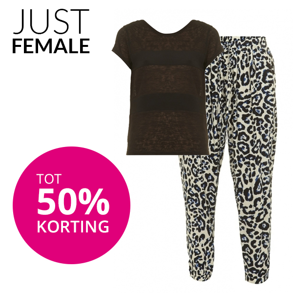 Goeiemode (v) - Zwart/Wit musthaves van Just Female Goeiemode (v) - Zwart/Wit musthaves van Just Female