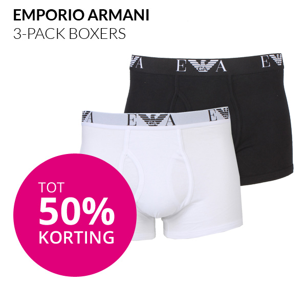 Goeiemode (m) - Armani Boxers