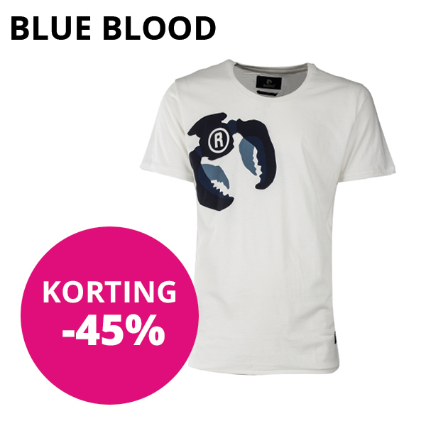 Goeiemode (m) - Blue Blood t-shirts Goeiemode (m) - Blue Blood t-shirts