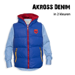 Goeiemode (m) - Bodywarmer Van Akross Denim Goeiemode (m) - Bodywarmer Van Akross Denim