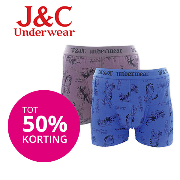 Goeiemode (m) - Boxers van J&C Underwear