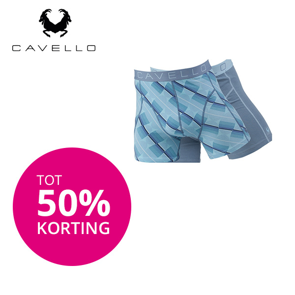 Goeiemode (m) - Cavello 2Pack Boxershorts