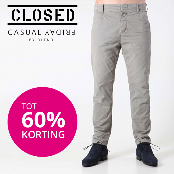 Goeiemode (m) - Closed & Casual Friday t-shirts, truien en meer! Goeiemode (m) - Closed & Casual Friday t-shirts, truien en meer!