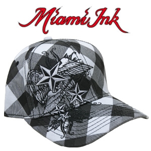 Goeiemode (m) - Flex Fit Pet Van Miami Ink Goeiemode (m) - Flex Fit Pet Van Miami Ink