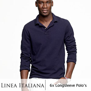 Goeiemode (m) - Linea Italiana Longsleeve Polo's