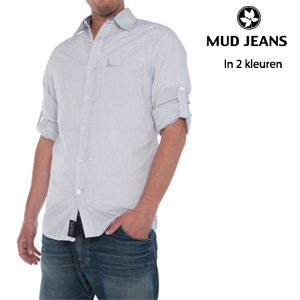 Goeiemode (m) - Overhemd Van Mud Jeans, Organisch Katoen