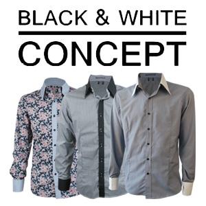 Goeiemode (m) - Overhemden Van Black En White Goeiemode (m) - Overhemden Van Black En White