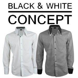 Goeiemode (m) - Overhemden Van Black & White Concept Goeiemode (m) - Overhemden Van Black & White Concept