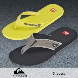 Goeiemode (m) - Quiksilver Slippers