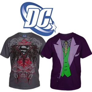 Goeiemode (m) - Superman En Joker T-shirts