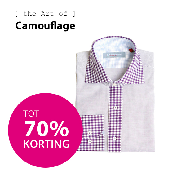 Goeiemode (m) - The Art of Camouflage Overhemden Goeiemode (m) - The Art of Camouflage Overhemden