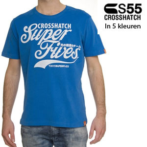 Goeiemode (m) - T-shirts Van Cross Hatch Goeiemode (m) - T-shirts Van Cross Hatch