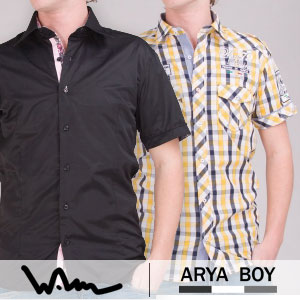 Goeiemode (m) - WAM en Arya Boy overhemden Goeiemode (m) - WAM en Arya Boy overhemden