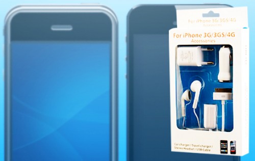 Golden Deals - 5 in 1 Starterspakket voor de iPad of iPhone 3G t/m 4S: Golden Deals - 5 in 1 Starterspakket voor de iPad of iPhone 3G t/m 4S: