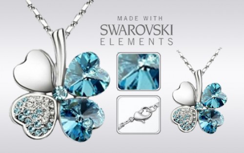 Golden Deals - GRATIS Collier met Swarovski Elements in 3 verschillende kleuren! Golden Deals - GRATIS Collier met Swarovski Elements in 3 verschillende kleuren!
