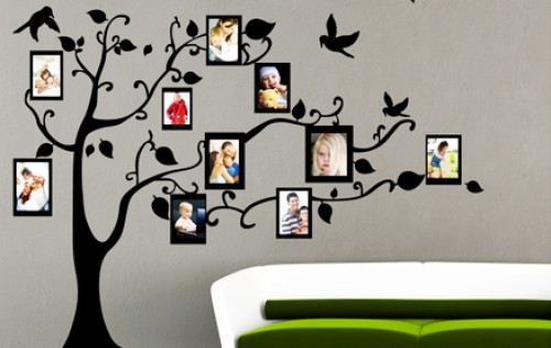 Golden Deals - Mooie familie stamboom muursticker: leuke muurdecoratie om al jouw foto's op kwijt te kunnen! Golden Deals - Mooie familie stamboom muursticker: leuke muurdecoratie om al jouw foto's op kwijt te kunnen!
