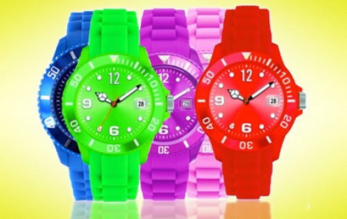 Golden Deals - Waterdicht siliconen horloge! Keuze uit 10 hippe kleuren! Golden Deals - Waterdicht siliconen horloge! Keuze uit 10 hippe kleuren!