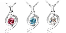 Group Actie - 0 Ipv €49,95 - Gratis! Schitterende Ketting En Hanger Met Swarovski Elementen! Beschikbaar In 6 Verschillende Kleuren! Group Actie - 0 Ipv €49,95 - Gratis! Schitterende Ketting En Hanger Met Swarovski Elementen! Beschikbaar In 6 Verschillende Kleuren!