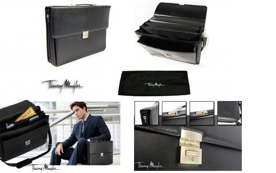 Group Actie - €14,95 - Aktetas: In Stijl Naar Je Werk Met Je Eigen Thierry Mugler Business Bag! (Waarde €55) Group Actie - €14,95 - Aktetas: In Stijl Naar Je Werk Met Je Eigen Thierry Mugler Business Bag! (Waarde €55)