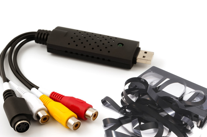 Group Actie - € 15,95 - Usb Video-adapter Om Oude Video's Van Videobanden En Camcorders Om Te Zetten Naar Digitale Bestanden!