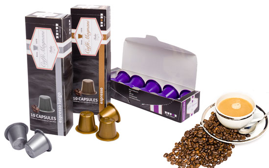 Group Actie - €19,95 - 100 Magnani Koffiecups Voor Je Nespresso® Machine! In 5 Verschillende Smaken Beschikbaar (Waarde €39,95)