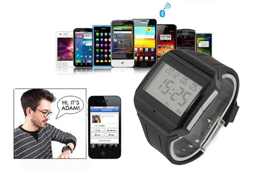 Group Actie - € 19,95 - Bluetooth Horloge Met Handsfree Speakerphone Group Actie - € 19,95 - Bluetooth Horloge Met Handsfree Speakerphone