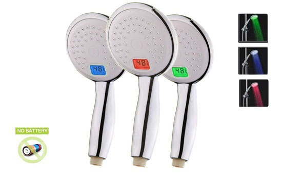 Group Actie - € 19,95 - Energiezuinige En Veilige Led Douchekop. Eyecatcher Voor In Je Badkamer. (Waarde € 44,95) Group Actie - € 19,95 - Energiezuinige En Veilige Led Douchekop. Eyecatcher Voor In Je Badkamer. (Waarde € 44,95)