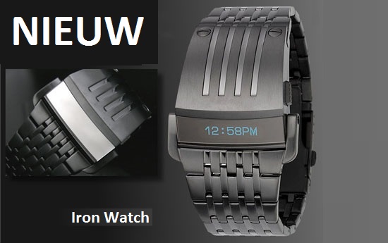 Group Actie - € 19,95 - Nieuw!!! Voor Echte Superhelden: Iron Man Watch (Waarde € 39,95) Group Actie - € 19,95 - Nieuw!!! Voor Echte Superhelden: Iron Man Watch (Waarde € 39,95)