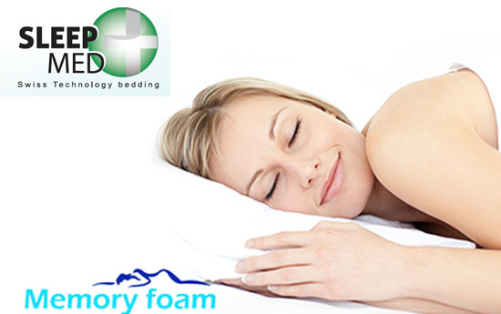 Group Actie - € 19,95 - Sleep Med Memory Foam Kussen. De Oplossing Voor Een Gezonde En Ontspannen Nachtrust! (Waarde € 119,95)