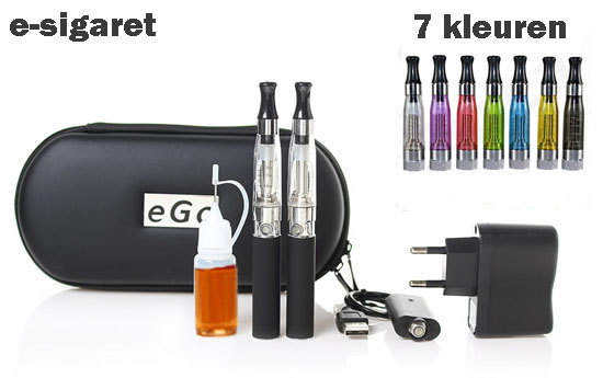 Group Actie - €19,95 - Twee Ego E-sigaretten Inclusief 1 Gratis Liquid. (Waarde € 59)