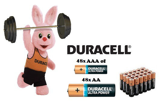 Group Actie - €24,95 - 48X Duracell Ultra Power Aa /Aaa Batterijen Voor Al Je Energiebehoeften (Waarde €95,40) Group Actie - €24,95 - 48X Duracell Ultra Power Aa /Aaa Batterijen Voor Al Je Energiebehoeften (Waarde €95,40)