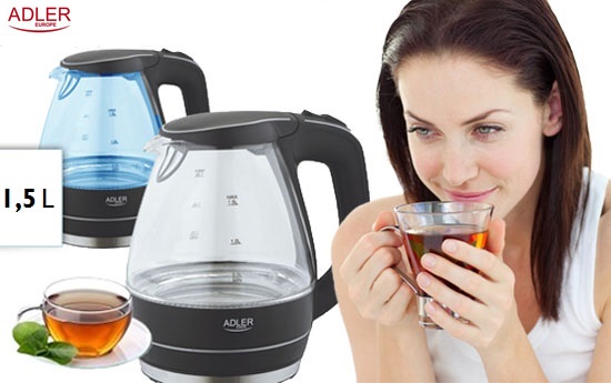 Group Actie - € 24,95 - Supersnel 1,5 Liter Water Koken? Deze Adler Waterkoker Is Een Sieraad In Je Keuken! (Waarde € 69,95) Group Actie - € 24,95 - Supersnel 1,5 Liter Water Koken? Deze Adler Waterkoker Is Een Sieraad In Je Keuken! (Waarde € 69,95)