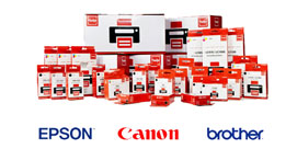 Group Actie - € 24,- Voor Een 6-Pack Cartridges Voor Verschillende Type Printers Van Epson, Brother En Canon! Inclusief Verzendkosten. (Waarde €57,-)