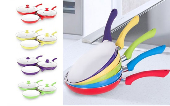 Group Actie - € 29,95 - 5-Delige Ceramic Chef Pannenset. Geschikt Voor Vetvrij Koken. Keuze Uit 4 Kleuren! (Waarde € 99,95) Group Actie - € 29,95 - 5-Delige Ceramic Chef Pannenset. Geschikt Voor Vetvrij Koken. Keuze Uit 4 Kleuren! (Waarde € 99,95)