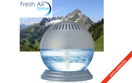 Group Actie - €29 Ipv €59 - Fresh Air Globe! Reinigt De Lucht In Huis En Laat Meteen Een Frisse Geur Achter! Inclusief Verzending