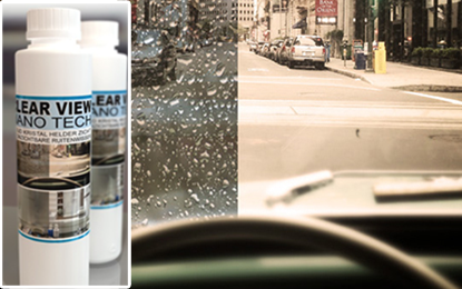 Group Actie - 2X 250Ml Clear View Nano Vloeistof Vuilafstotend Wondermiddel! Group Actie - 2X 250Ml Clear View Nano Vloeistof Vuilafstotend Wondermiddel!
