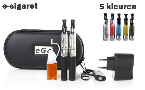 Group Actie - 2X Elektronische Sigaretten Inclusief 1 Liquid