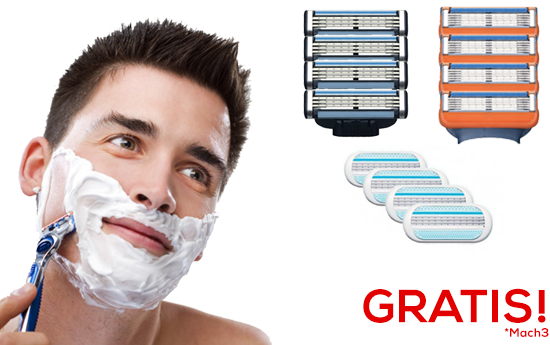 Group Actie - 4-Pack Scheermesjes! Geschikt Voor Gillette Mach 3, Fusion Handheld Of Venus. Group Actie - 4-Pack Scheermesjes! Geschikt Voor Gillette Mach 3, Fusion Handheld Of Venus.