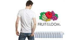 Group Actie - 6 Of 12 Witte  T-shirts Met Een V-hals Van Fruit Of The Loom, Inclusief Verzendkosten (Vanaf Eur 29)