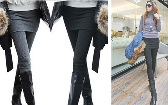 Group Actie - € 7,95 - Legging En Rokje In Één. Makkelijk, Comfortabel En Elegant Vrouwelijk! (Waarde € 24,95)