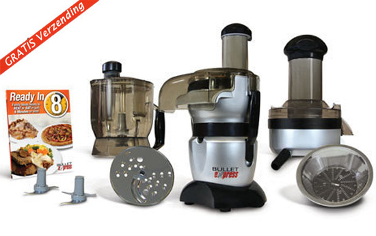 Group Actie - € 89 - De Snelste Multifunctionele Keukenhulp Die Je Kunt Wensen. De Originele Bullet Express Keukenmachine. Inclusief Verzendkosten. (Waarde € 189,00) Group Actie - € 89 - De Snelste Multifunctionele Keukenhulp Die Je Kunt Wensen. De Originele Bullet Express Keukenmachine. Inclusief Verzendkosten. (Waarde € 189,00)