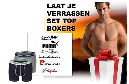 Group Actie - € 9,95 - Exclusieve 2 Of 3 Pack Topmerken Boxershorts In Diverse Maten. (Waarde €39,95)