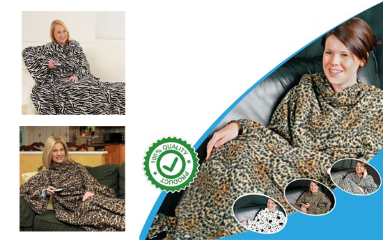 Group Actie - € 9,95 - Soft Blanket: Warme Kwaliteitsdeken Met Mouwen (Waarde € 24,95)