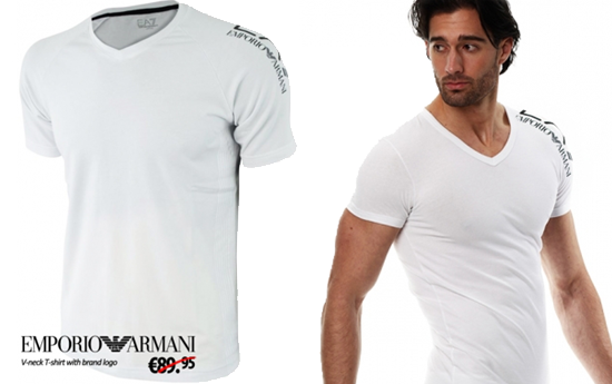 Group Actie - Armani V-neck T-shirt