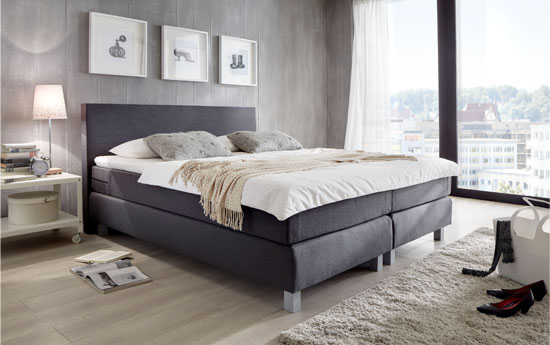 Group Actie - Boxspring Compleet Met Pocketveermatrassen, Topdekmatras En Hoofdbord Group Actie - Boxspring Compleet Met Pocketveermatrassen, Topdekmatras En Hoofdbord