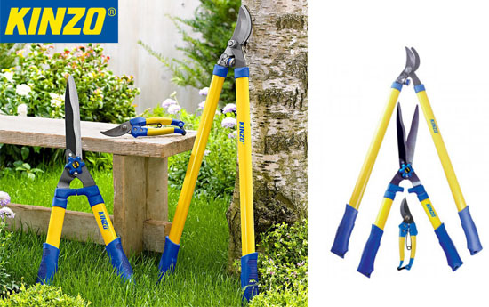 Group Actie - Complete Controle En Een Prachtig Bloeiende Tuin Met Deze Driedelige Kinzo Snoeiset Group Actie - Complete Controle En Een Prachtig Bloeiende Tuin Met Deze Driedelige Kinzo Snoeiset