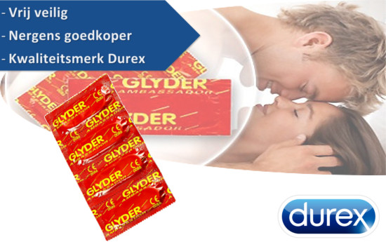 Group Actie - Durex Glyder Group Actie - Durex Glyder